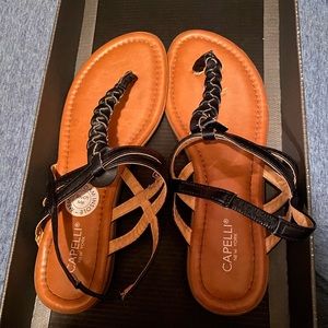Black sandals for sale